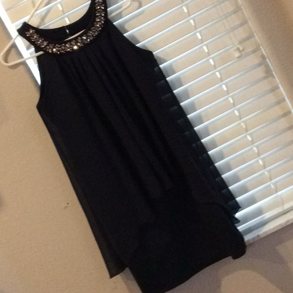 Navy blue dress